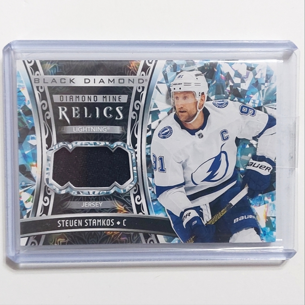 Steven Stamkos Black Diamond Relics 2022/23 Tampa Bay Lightning Superstar